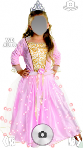 اسکرین شات برنامه Little Princess costume montage photo frames 5