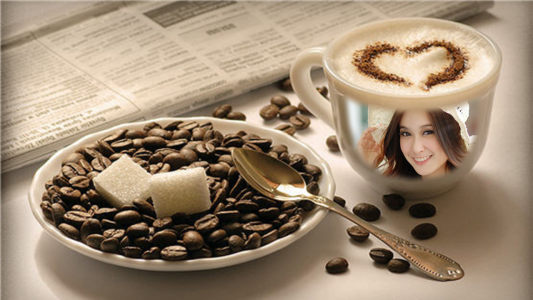 اسکرین شات برنامه Coffee Mug Photo Frames 1