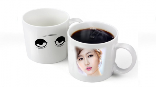 اسکرین شات برنامه Coffee Mug Photo Frames 2