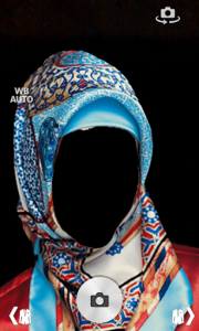 اسکرین شات برنامه Hijab Montage Photo Editor 1