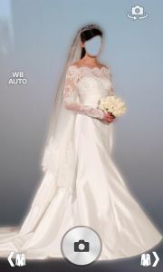 اسکرین شات برنامه Wedding Dress Photo Montage 3