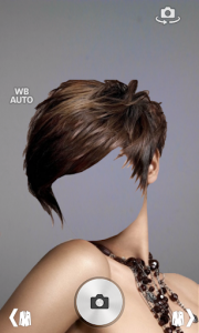 اسکرین شات برنامه Woman hair style photo montage 3