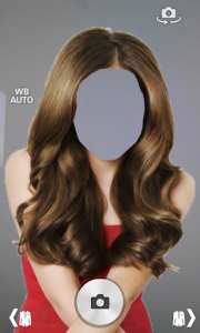 اسکرین شات برنامه Woman hair style photo montage 1