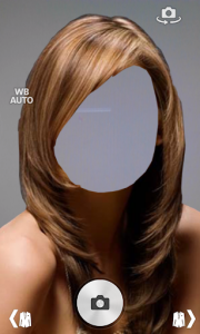 اسکرین شات برنامه Woman hair style photo montage 2