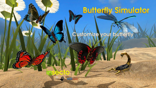 اسکرین شات بازی Butterfly Simulator 3