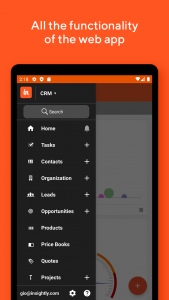اسکرین شات برنامه Insightly CRM 2