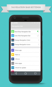 اسکرین شات برنامه Navigation Bar for Android Assistive Control 2