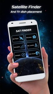 اسکرین شات برنامه Satellite Set Finder & Compass 1