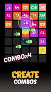 اسکرین شات 3 بازی X2 Blocks - 2048 Number Game