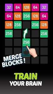 اسکرین شات 2 بازی X2 Blocks - 2048 Number Game