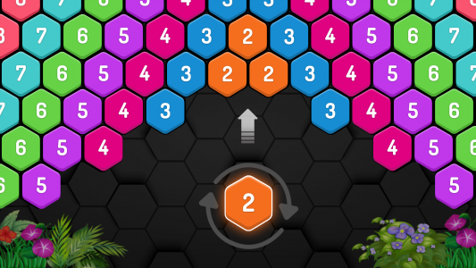 اسکرین شات بازی Merge Hexa - Number Puzzle 6