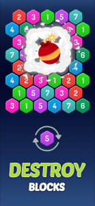 اسکرین شات 4 بازی Merge Hexa™ Number Puzzle Game