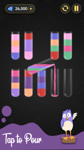 اسکرین شات 1 بازی Water Color Sort - Puzzle Game