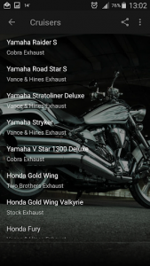 اسکرین شات برنامه Best HD Motorcycle Sounds 3