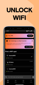 اسکرین شات 2 برنامه Instabridge: WiFi Hotspot Map