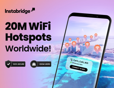 اسکرین شات برنامه Instabridge: WiFi Hotspot Map 1