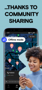 اسکرین شات برنامه Instabridge: WiFi Hotspot Map 3