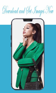 اسکرین شات برنامه Ariana Grande Wallpapers 7