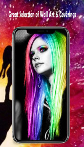 اسکرین شات برنامه Avril Lavigne Wallpaper HD 4