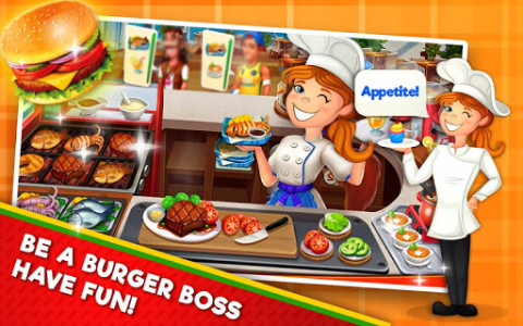 اسکرین شات بازی Burger Cooking Simulator : Burger Food Maker Shop 2