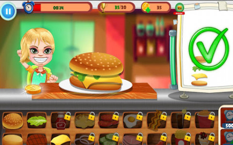 اسکرین شات بازی Burger Cooking Simulator : Burger Food Maker Shop 5