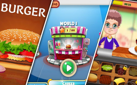 اسکرین شات بازی Burger Cooking Simulator : Burger Food Maker Shop 6