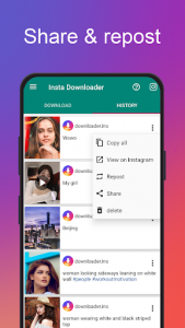 اسکرین شات برنامه Photo & Video Downloader for Instagram - Instake 5