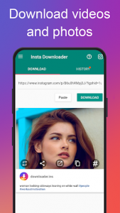 اسکرین شات برنامه Photo & Video Downloader for Instagram - Instake 1
