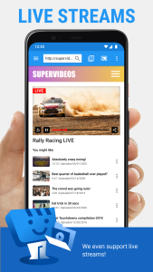 اسکرین شات 5 برنامه Web Video Cast | Browser to TV