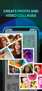 اسکرین شات 1 برنامه Collage video maker & photo