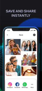 اسکرین شات 6 برنامه Collage video maker & photo