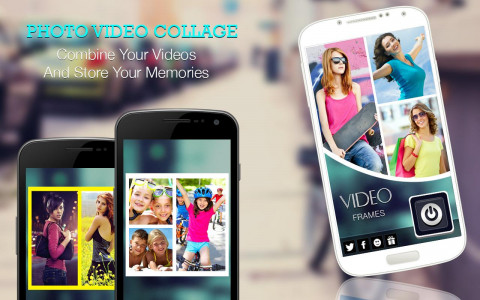 اسکرین شات برنامه Collage video maker & photo 1