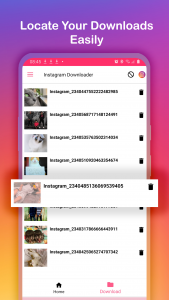 اسکرین شات برنامه Video Downloader for Instagram 4
