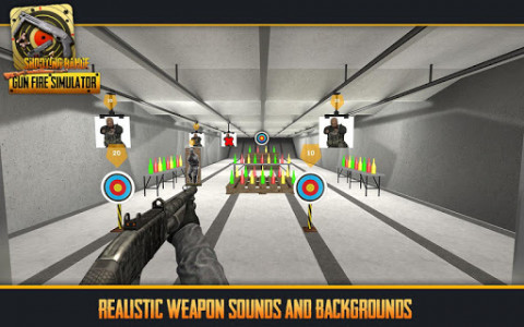 اسکرین شات بازی Shooting Range Gun Simulator - Gun Fire 3