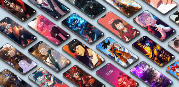 اسکرین شات 1 برنامه Anime Live Wallpapers 4k 3D