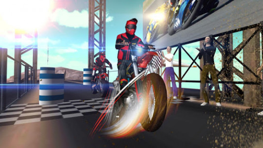 اسکرین شات بازی Bike Racing Games 4