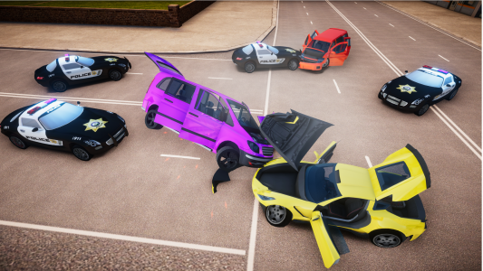 اسکرین شات بازی Car Simulator: Crash City 2