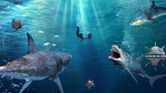 اسکرین شات بازی Shark Shark Run 5