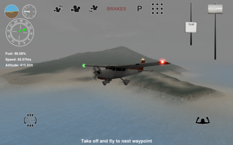 اسکرین شات بازی Island Bush Pilot 3D 5