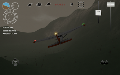 اسکرین شات بازی Island Bush Pilot 3D 1