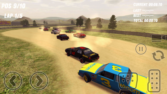 اسکرین شات بازی Dirt Track Stock Cars 1