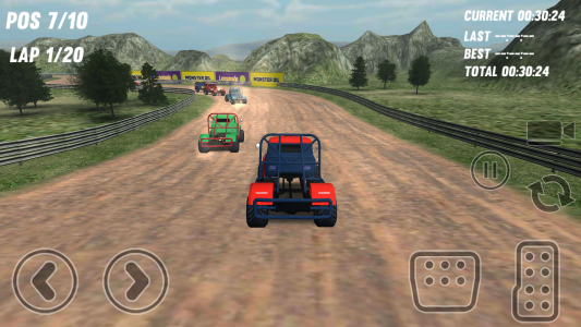اسکرین شات بازی Big Truck Rallycross 1