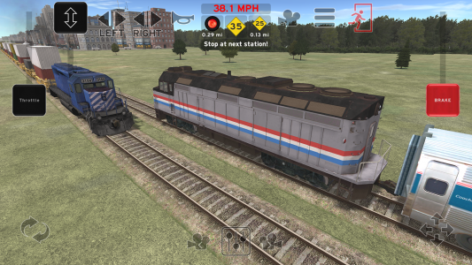 اسکرین شات بازی Train and rail yard simulator 4