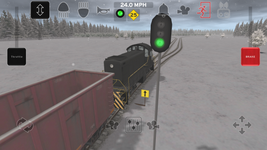 اسکرین شات بازی Train and rail yard simulator 1