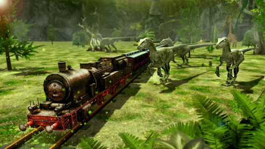 اسکرین شات بازی Train Simulator - Dino Park 6