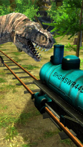 اسکرین شات بازی Train Simulator - Dino Park 3