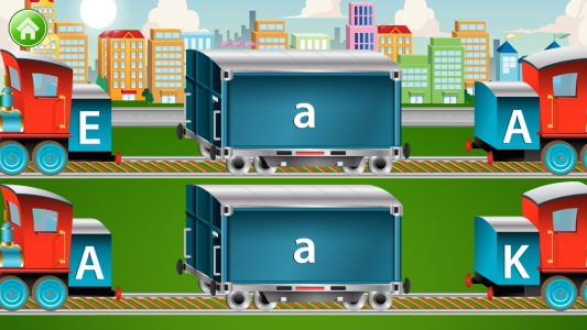 اسکرین شات 6 بازی Kids ABC Trains Lite