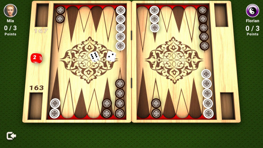 اسکرین شات بازی Backgammon -  Board Game 1