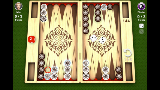 اسکرین شات بازی Backgammon -  Board Game 5