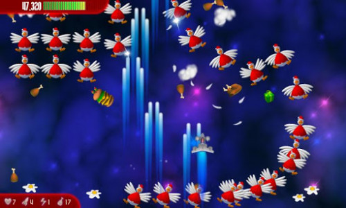 اسکرین شات بازی Chicken Invaders 3 Xmas 3
